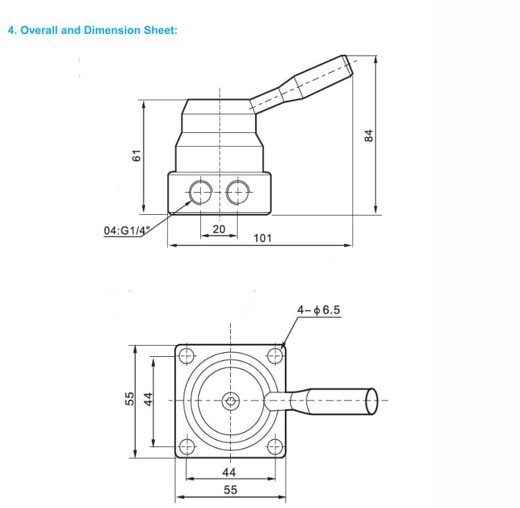 K34R6 Series Hand-Switching Valve