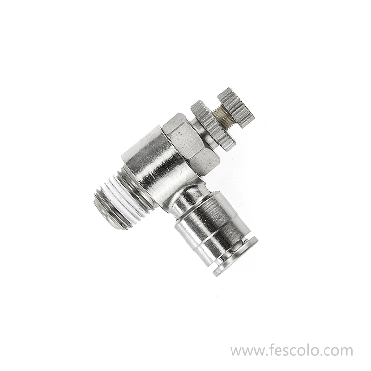 BSC Male speed control valve