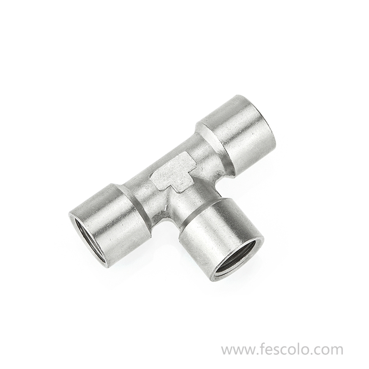 AB-008N Brass female Tee branch