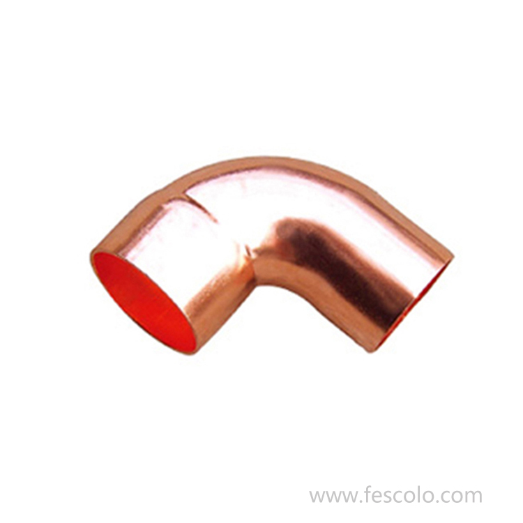 AC-013 Copper 90° elbow socket