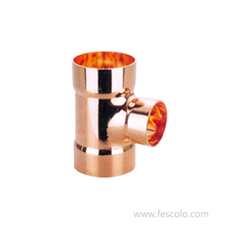 AC-021 Copper reducing T branch