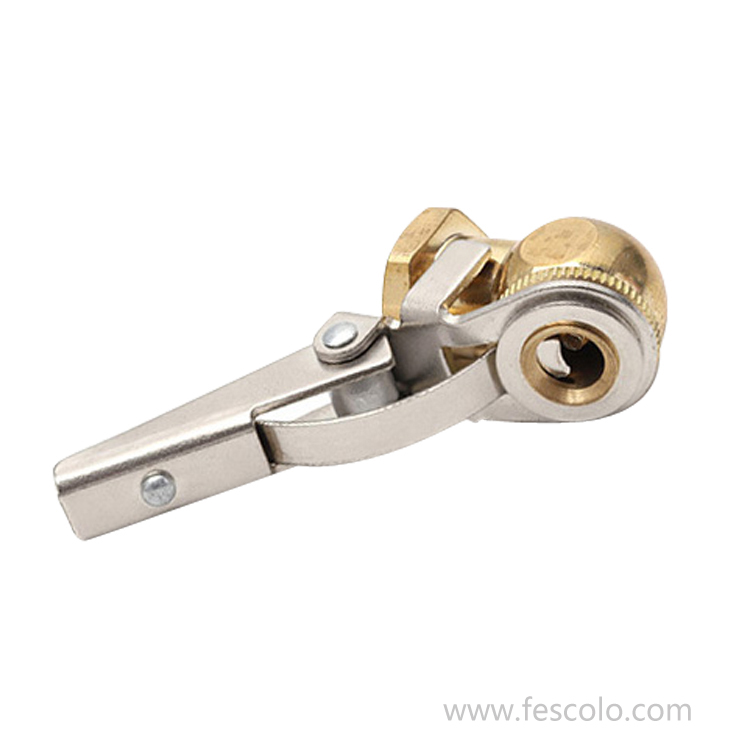 AC-C-B Brass air chunk with clamp