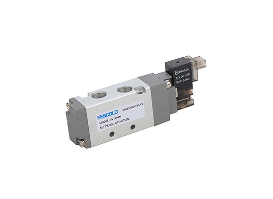 Válvula solenoide serie 5V, 2 posiciones/3 vías o 2 posiciones/5 vías