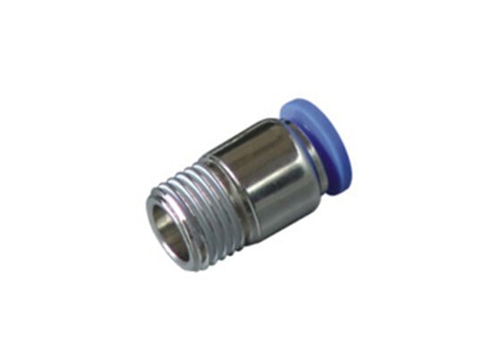 Conector recto para tubo tipo Push-In con orificio hexagonal POC