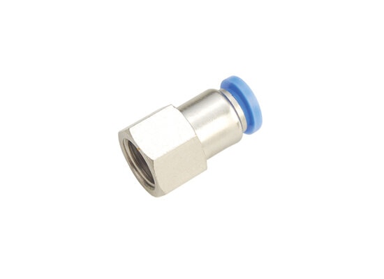 PCF Conector de tubo recto hembra Push In