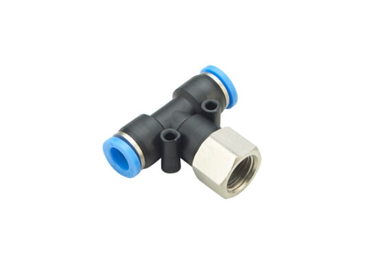 Conector en T hembra para tubo tipo push-in PBF