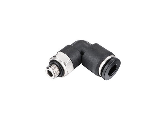 Conector en codo macho de empuje para tubo PL-C