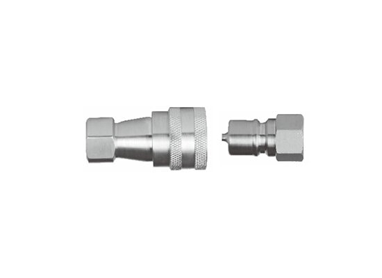 KZF Series close type pneumatic and hydraulic quick coupling